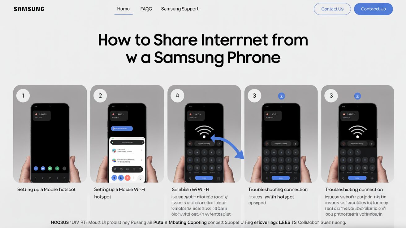 Jak Udostępnić Internet Z Telefonu Samsung?