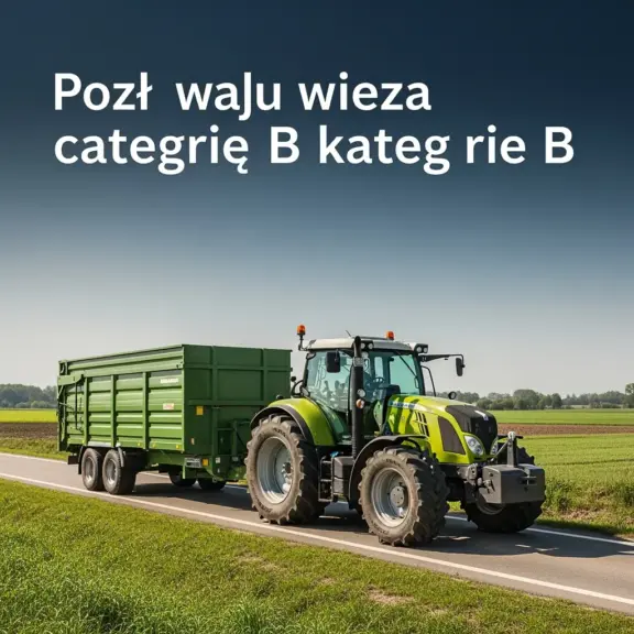 Czy Na Kat B Można Jeździć Ciągnikiem Z Przyczepą?
