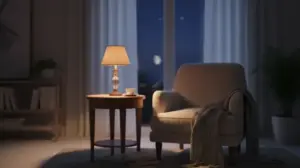 cisza nocna w domu prywatnym