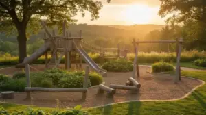 ekologiczny plac zabaw