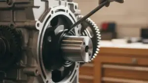 wymiana uszczelniacza walu korbowego od strony rozrzadu