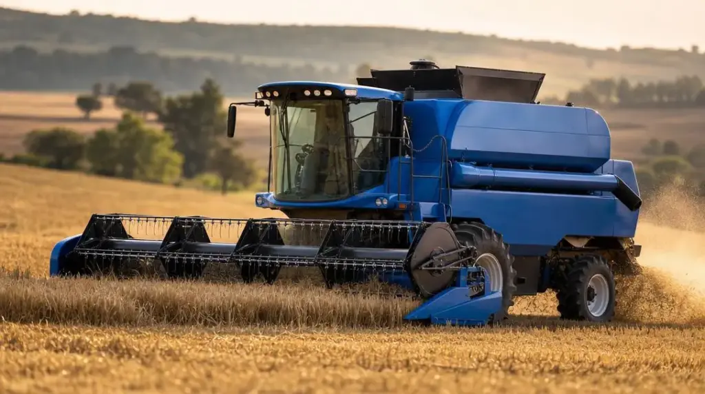 Jakie są szczegółowe dane techniczne kombajnu New Holland TC 5070?