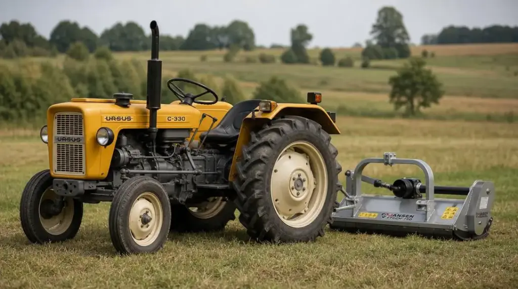 Jaką kosiarkę bijakową wybrać do ciągnika Ursus C-330?