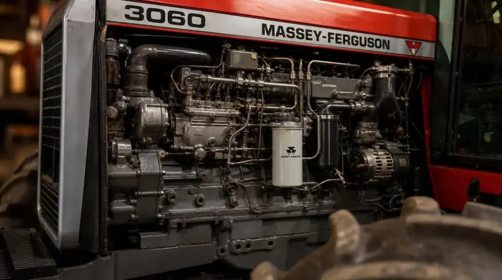 Jaki silnik jest zamontowany w Massey Ferguson 3060?