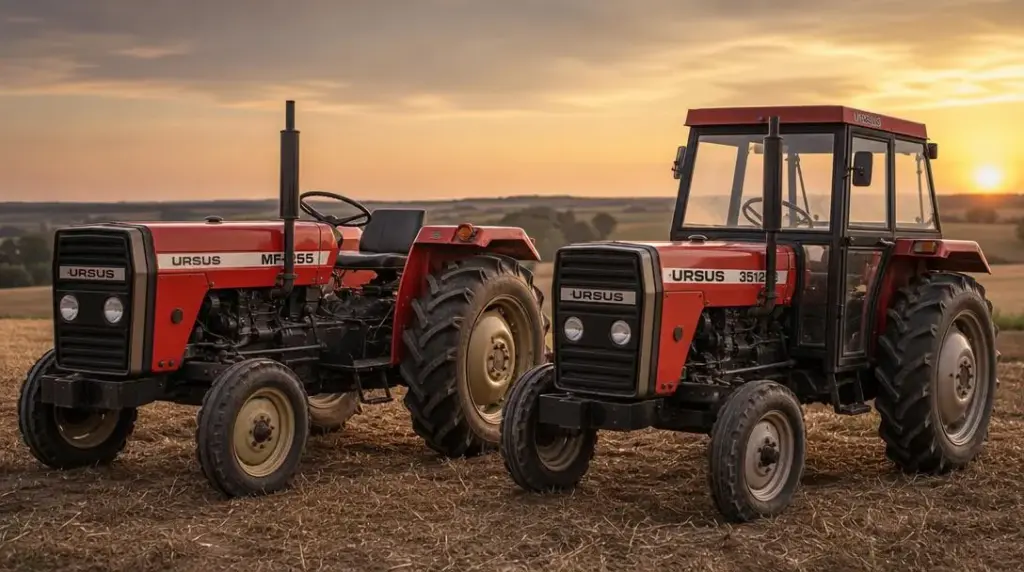 W jakich latach produkowano ciągnik Ursus MF-255 i Ursus 3512?